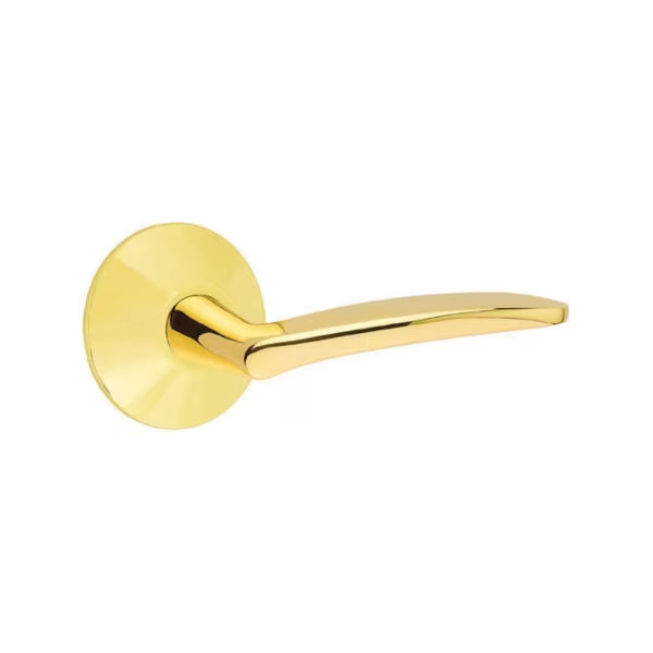 Emtek Poseidon Interior Mortise Lever with Modern Rosette