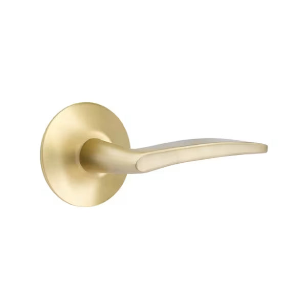 Emtek Poseidon Interior Mortise Lever with Modern Rosette