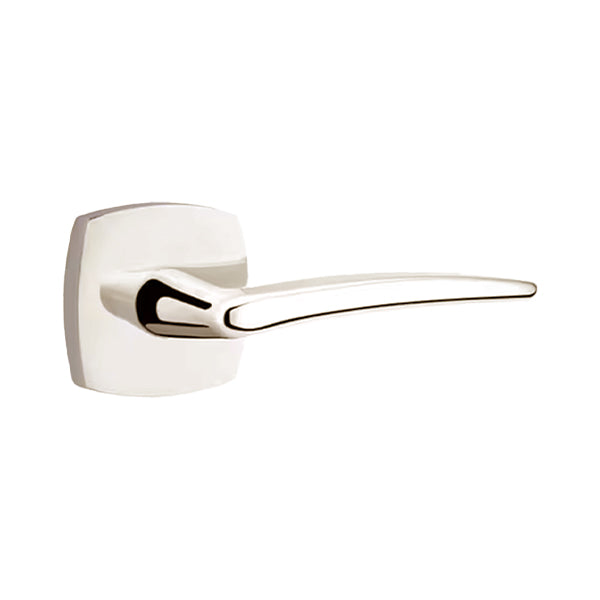 Emtek Poseidon Interior Mortise Lever with Urban Rosette
