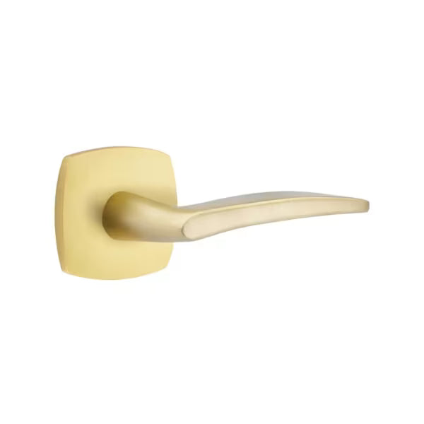 Emtek Poseidon Interior Mortise Lever with Urban Rosette
