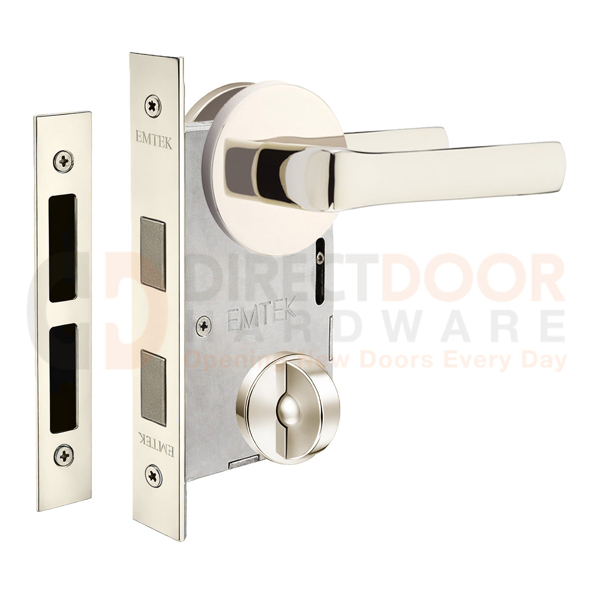 Emtek Spencer Interior Mortise Lever with Disk Rosette