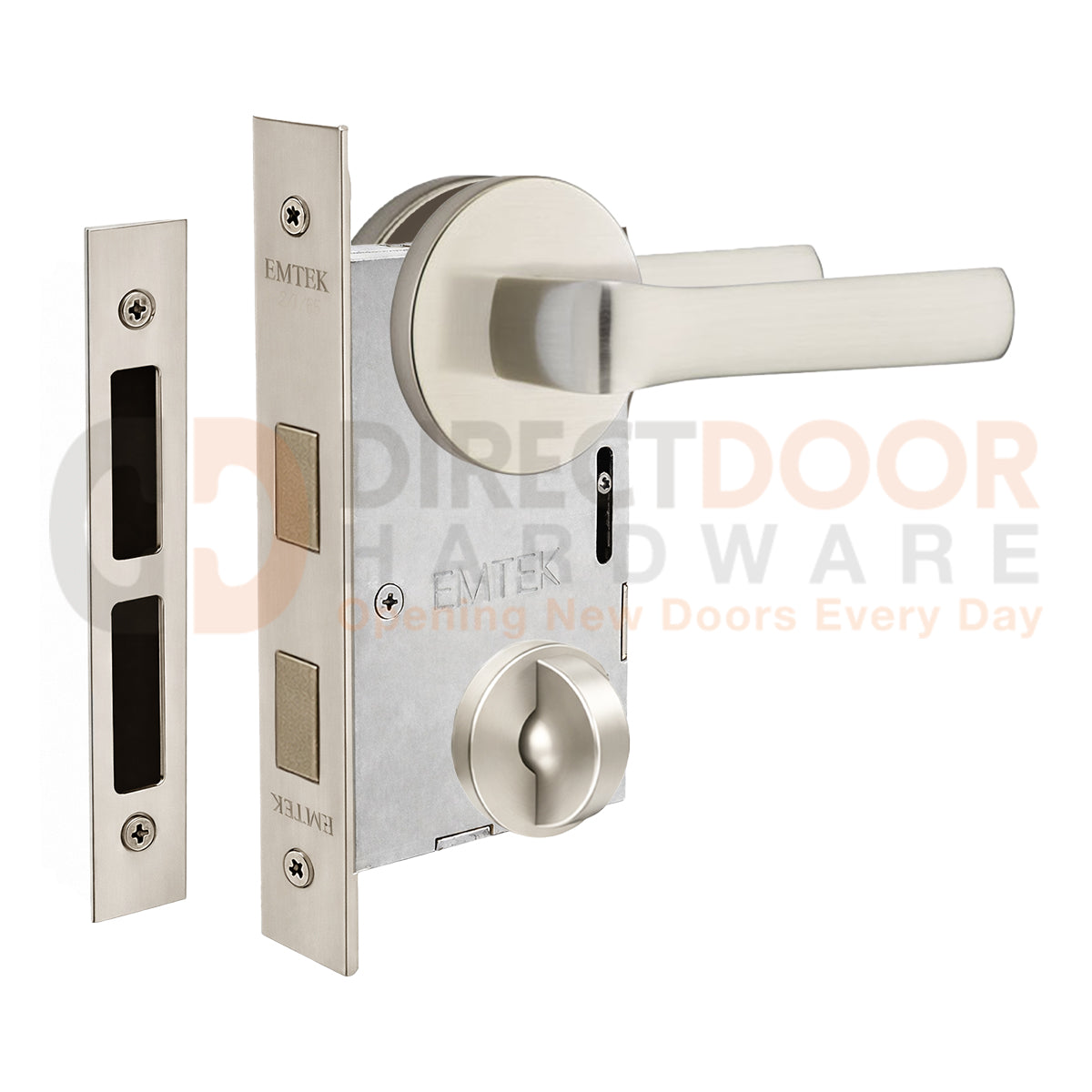 Emtek Spencer Interior Mortise Lever with Disk Rosette