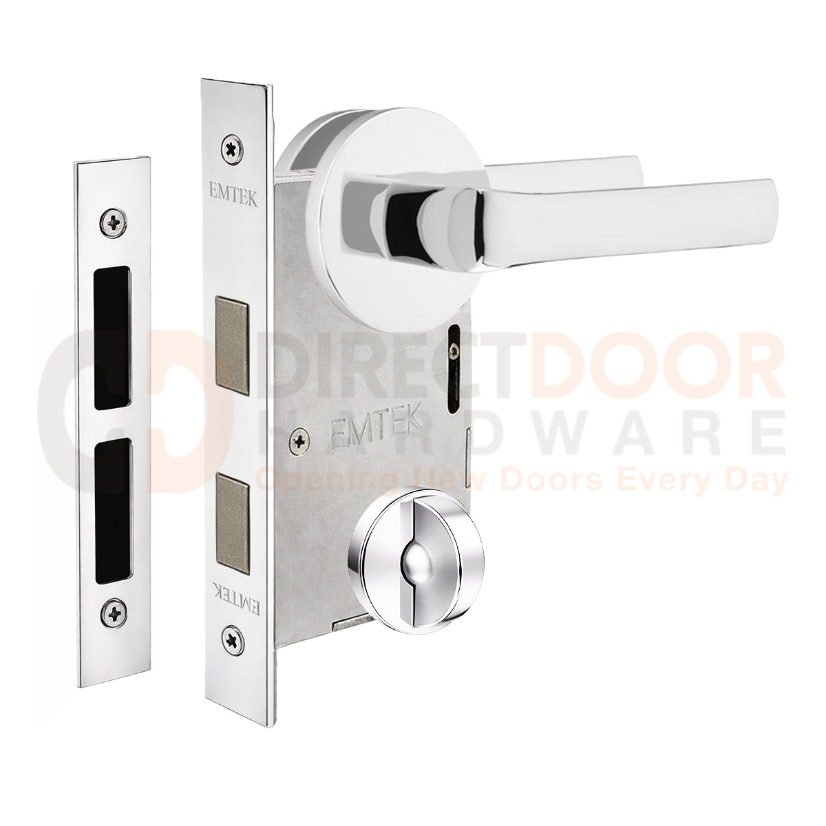 Emtek Spencer Interior Mortise Lever with Disk Rosette