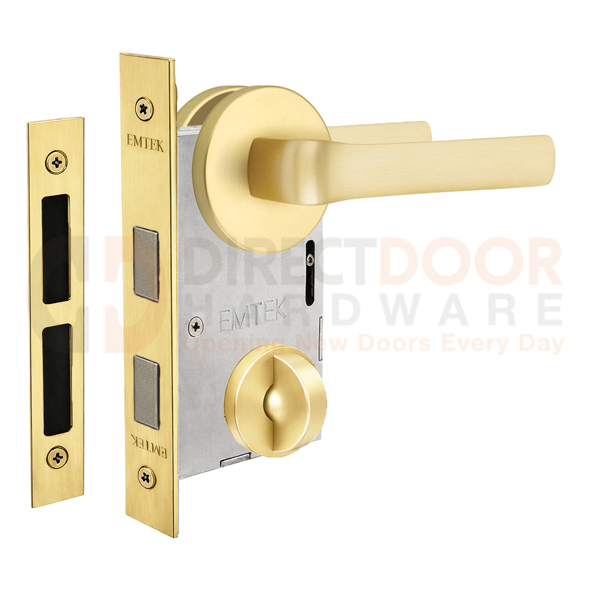 Emtek Spencer Interior Mortise Lever with Disk Rosette