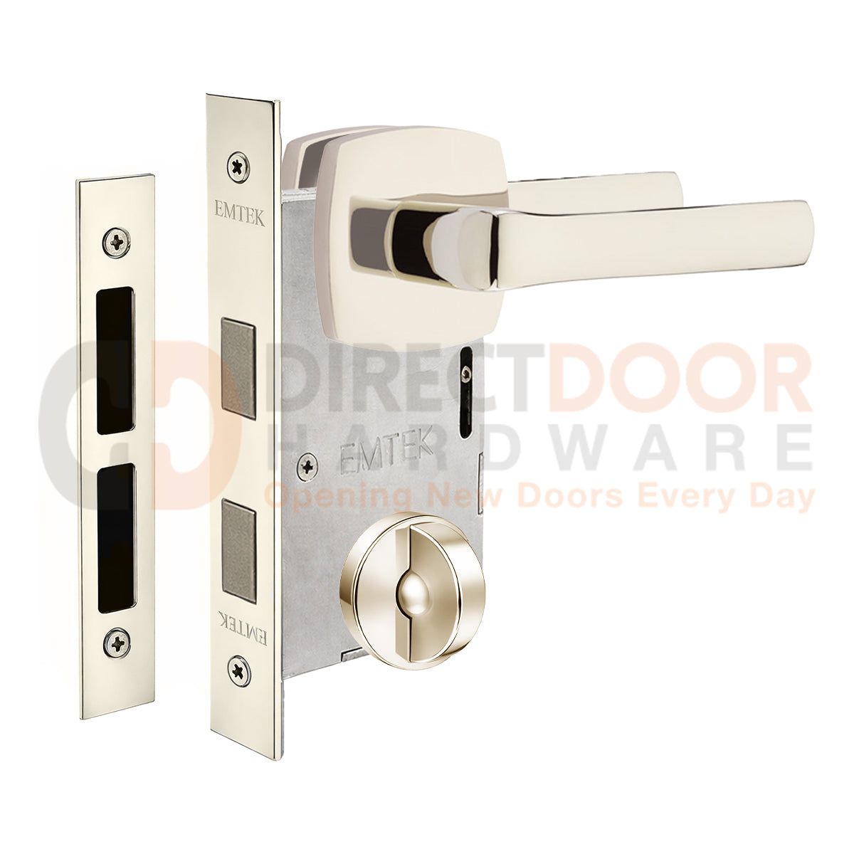 Emtek Spencer Interior Mortise Lever with Urban Rosette