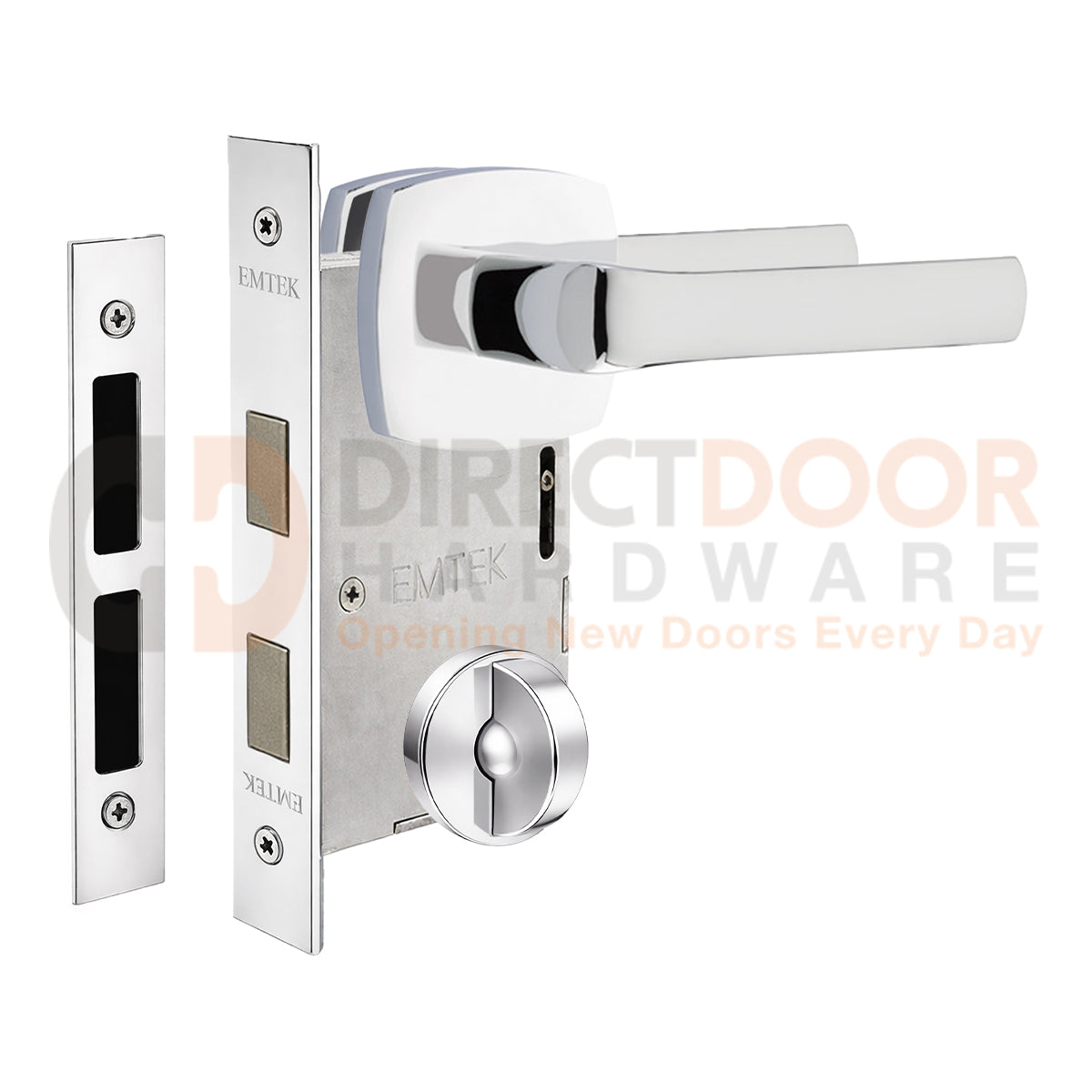 Emtek Spencer Interior Mortise Lever with Urban Rosette