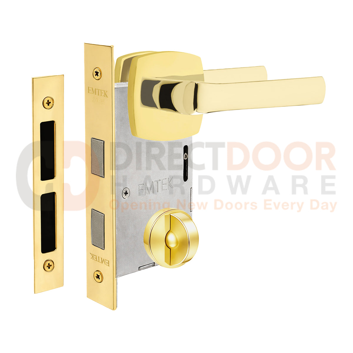 Emtek Spencer Interior Mortise Lever with Urban Rosette