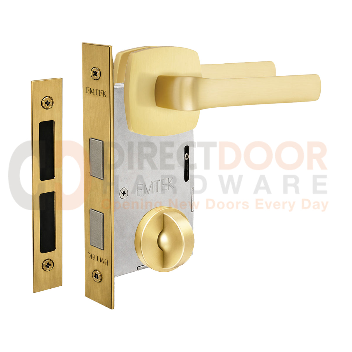 Emtek Spencer Interior Mortise Lever with Urban Rosette