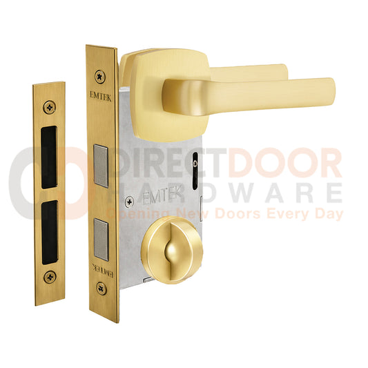 Emtek Spencer Interior Mortise Lever with Urban Rosette