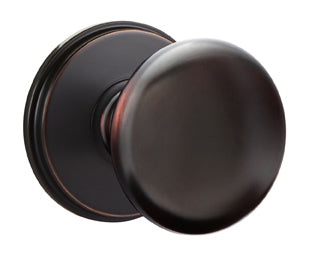 Emtek Providence Knob with Watford Rosette in Oil Rubbed Bronze