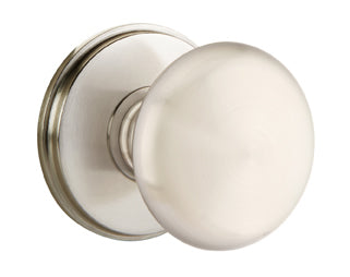 Emtek Providence Knob with Watford Rosette in Satin Nickel