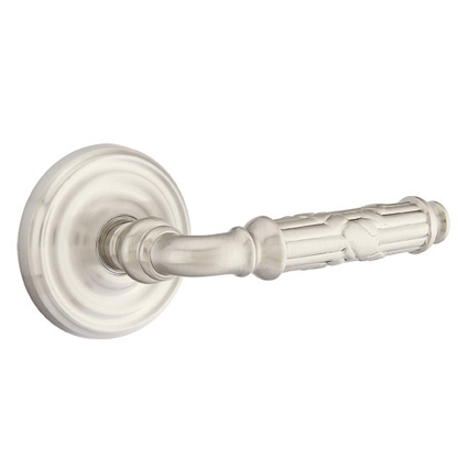 Emtek Ribbon And Reed Lever With Regular Rosette