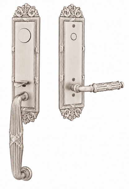 Emtek Ribbon & Reed Entrance Handleset