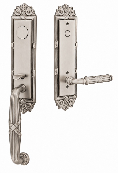 Emtek Ribbon & Reed Entrance Handleset