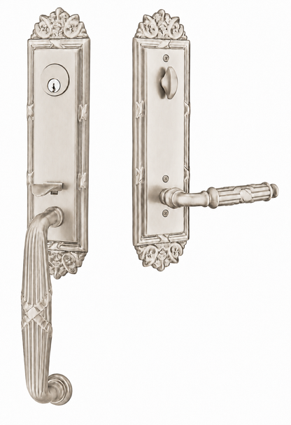 Emtek Ribbon & Reed Entrance Handleset