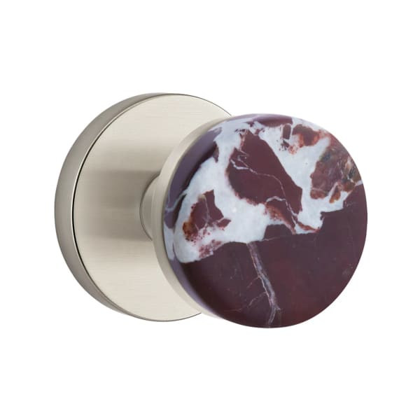 Emtek Rosso Levanto Interior Mortise Knob with Disk Rosette