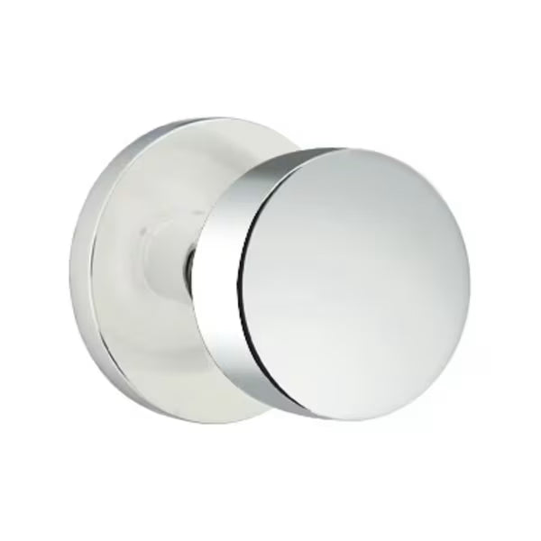 Emtek Round Interior Mortise Knob with Disk Rosette
