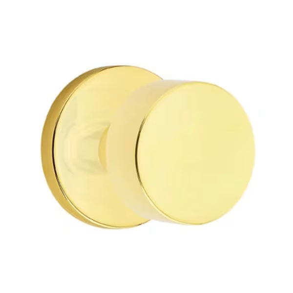Emtek Round Interior Mortise Knob with Disk Rosette