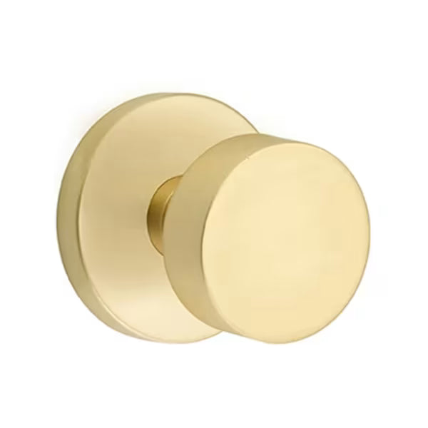 Emtek Round Interior Mortise Knob with Disk Rosette