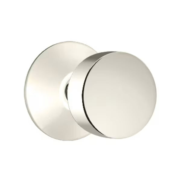 Emtek Round Interior Mortise Knob with Modern Rosette