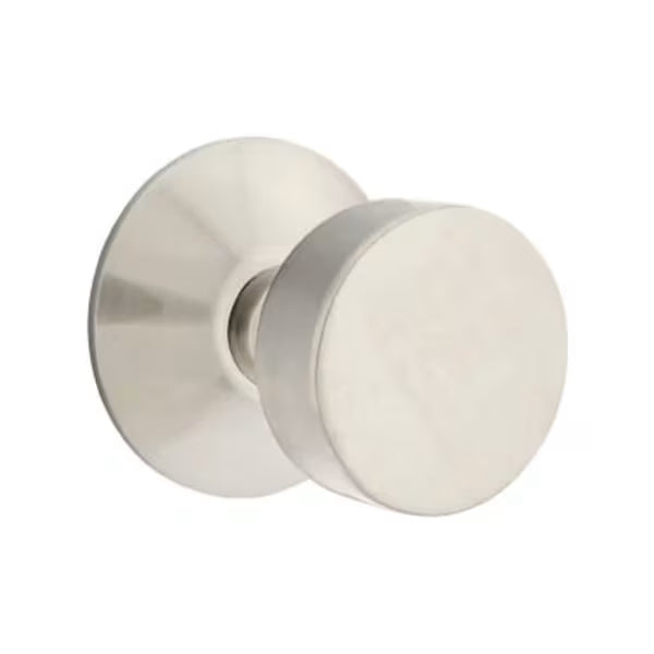 Emtek Round Interior Mortise Knob with Modern Rosette