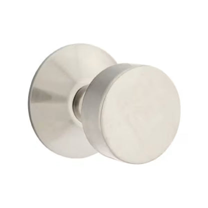 Emtek Round Interior Mortise Knob with Modern Rosette