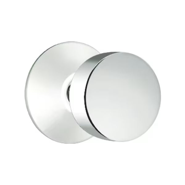 Emtek Round Interior Mortise Knob with Modern Rosette