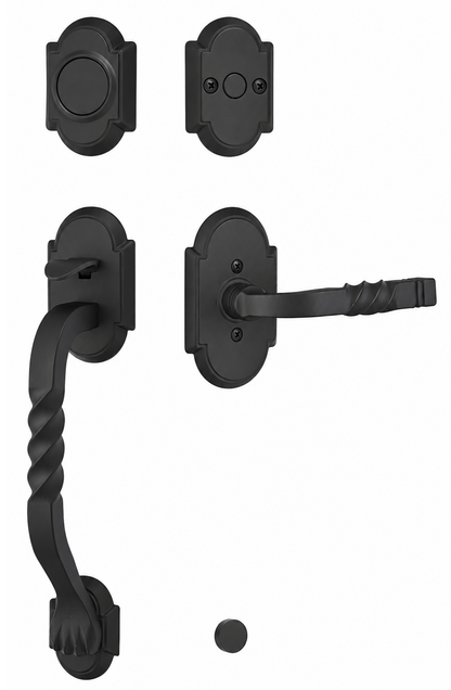 Emtek Wrought Steel San Carlos Sectional Handleset