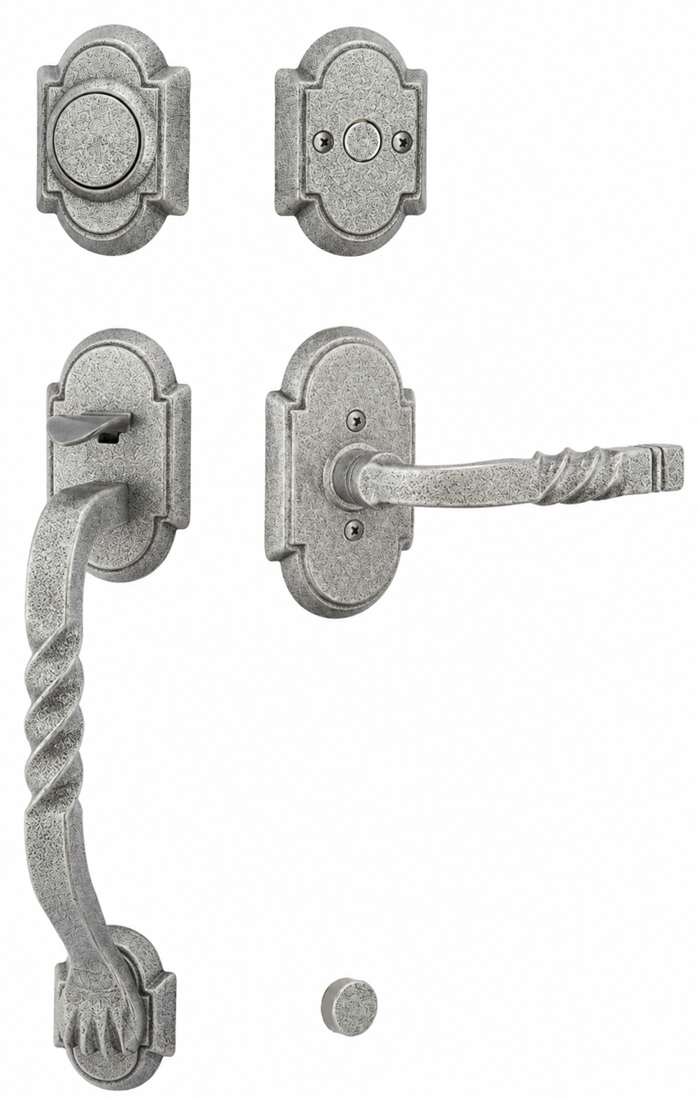 Emtek Wrought Steel San Carlos Sectional Handleset
