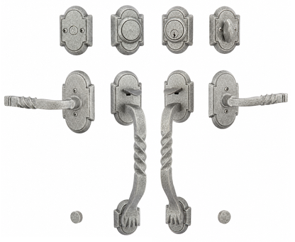 Emtek Wrought Steel San Carlos Sectional Handleset