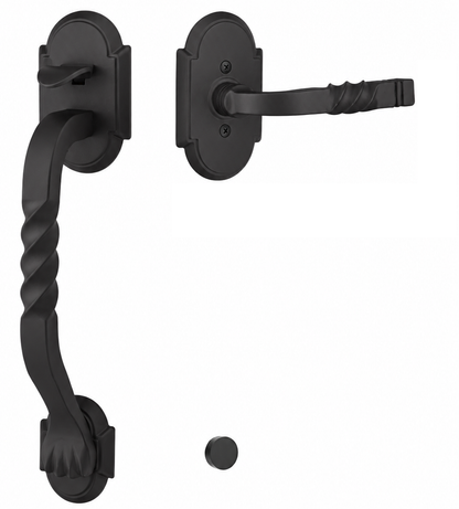Emtek Wrought Steel San Carlos Sectional Handleset