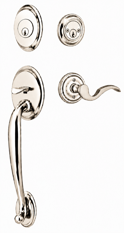 Emtek Saratoga Entrance Handleset