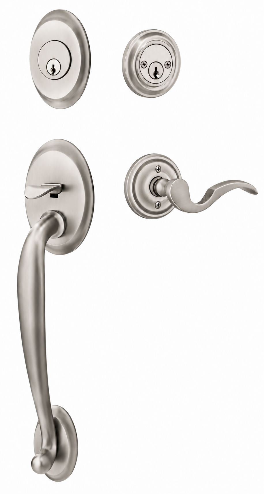 Emtek Saratoga Entrance Handleset