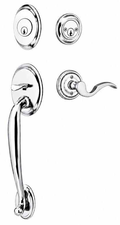 Emtek Saratoga Entrance Handleset