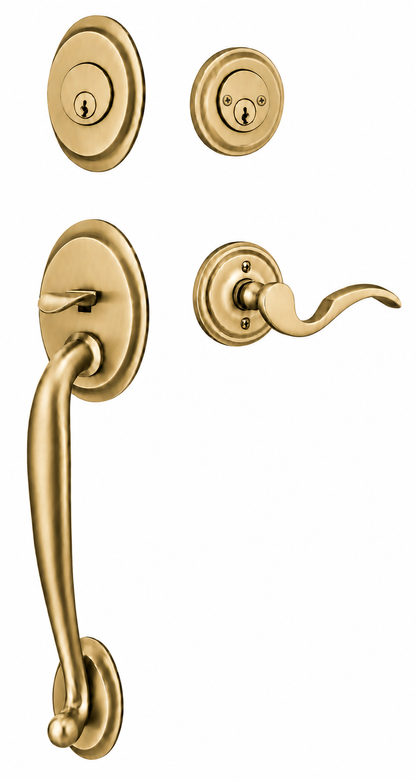 Emtek Saratoga Entrance Handleset