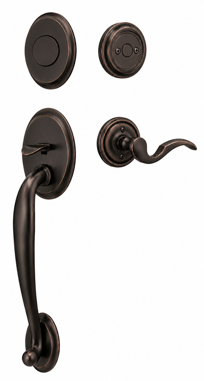 Emtek Saratoga Entrance Handleset
