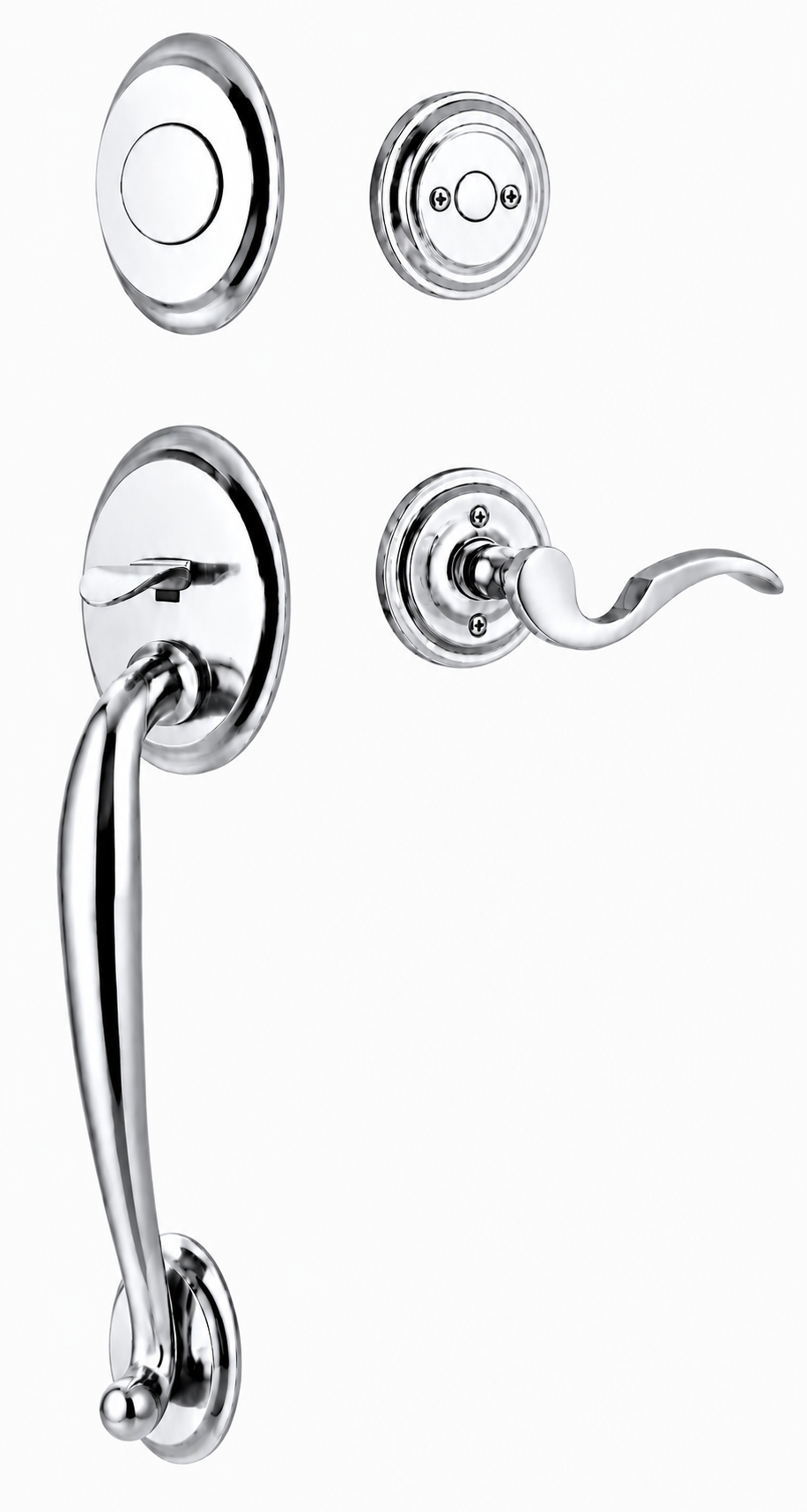 Emtek Saratoga Entrance Handleset