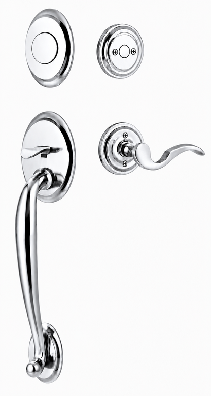 Emtek Saratoga Entrance Handleset