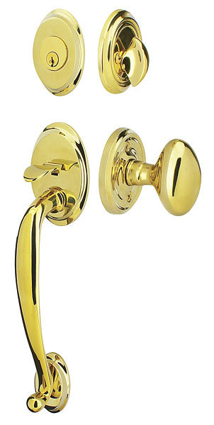 Emtek Saratoga Entrance Handleset