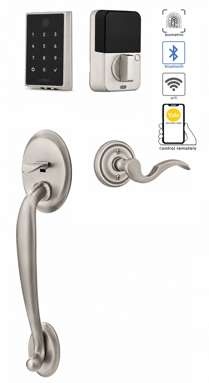 Emtek Saratoga Entrance Handleset