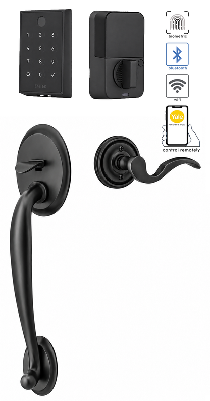 Emtek Saratoga Entrance Handleset