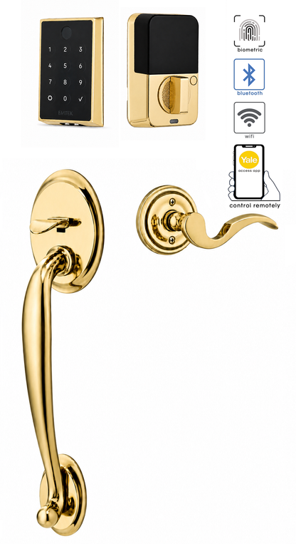 Emtek Saratoga Entrance Handleset