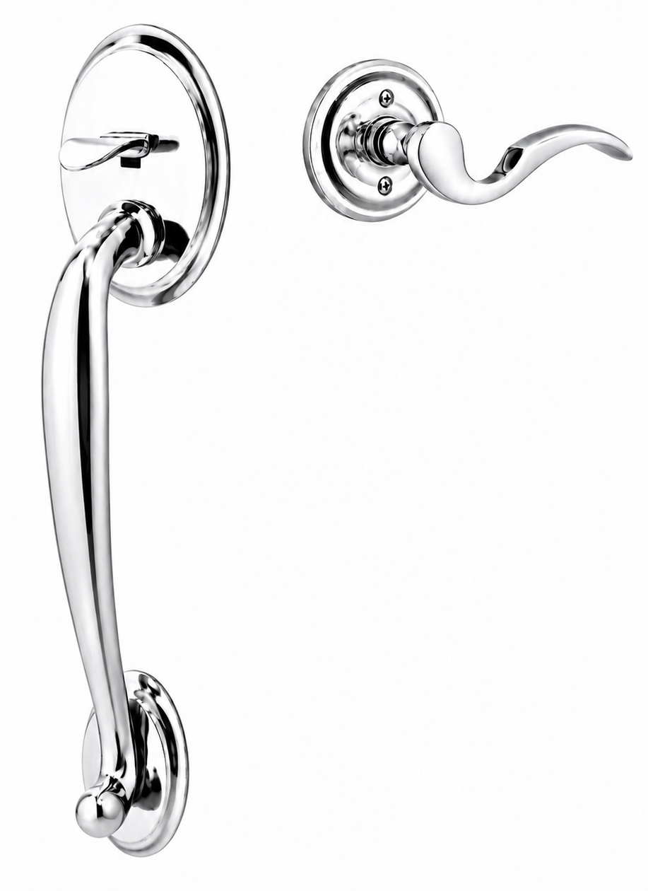 Emtek Saratoga Entrance Handleset