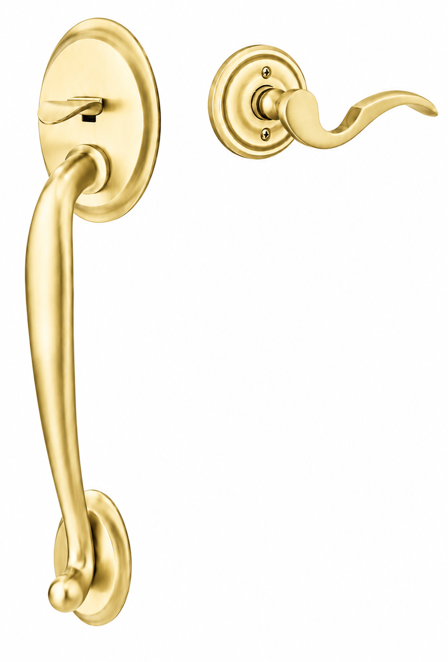 Emtek Saratoga Entrance Handleset