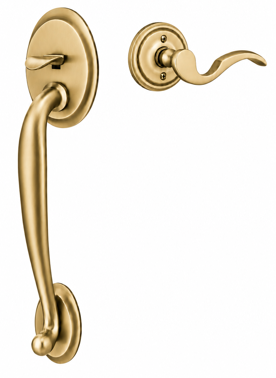 Emtek Saratoga Entrance Handleset