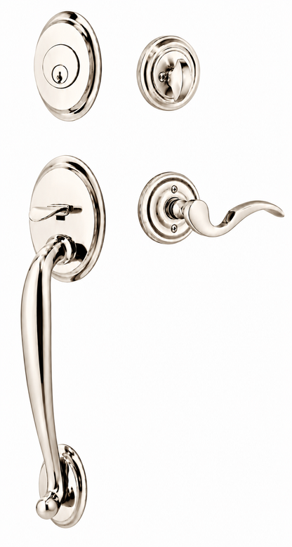Emtek Saratoga Entrance Handleset