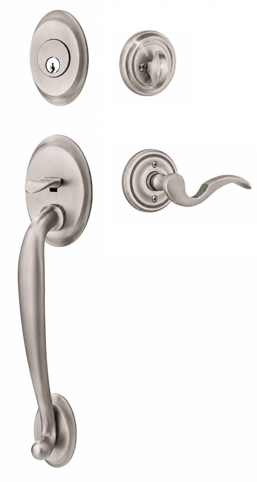 Emtek Saratoga Entrance Handleset