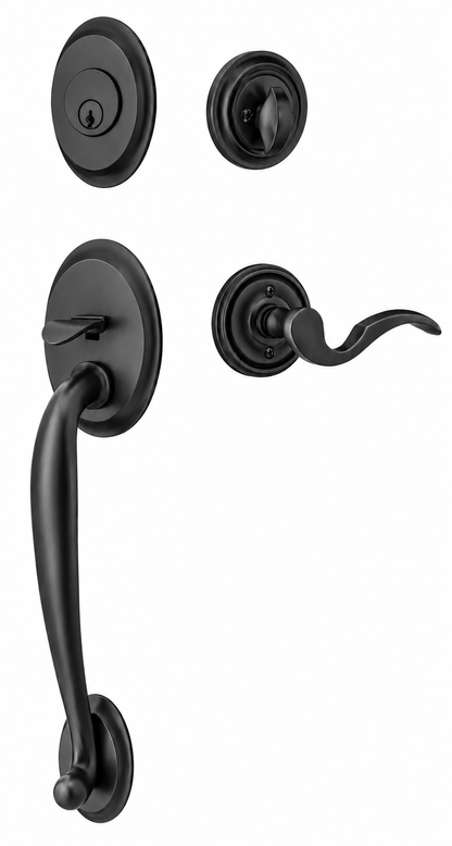 Emtek Saratoga Entrance Handleset