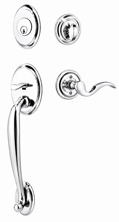 Emtek Saratoga Entrance Handleset