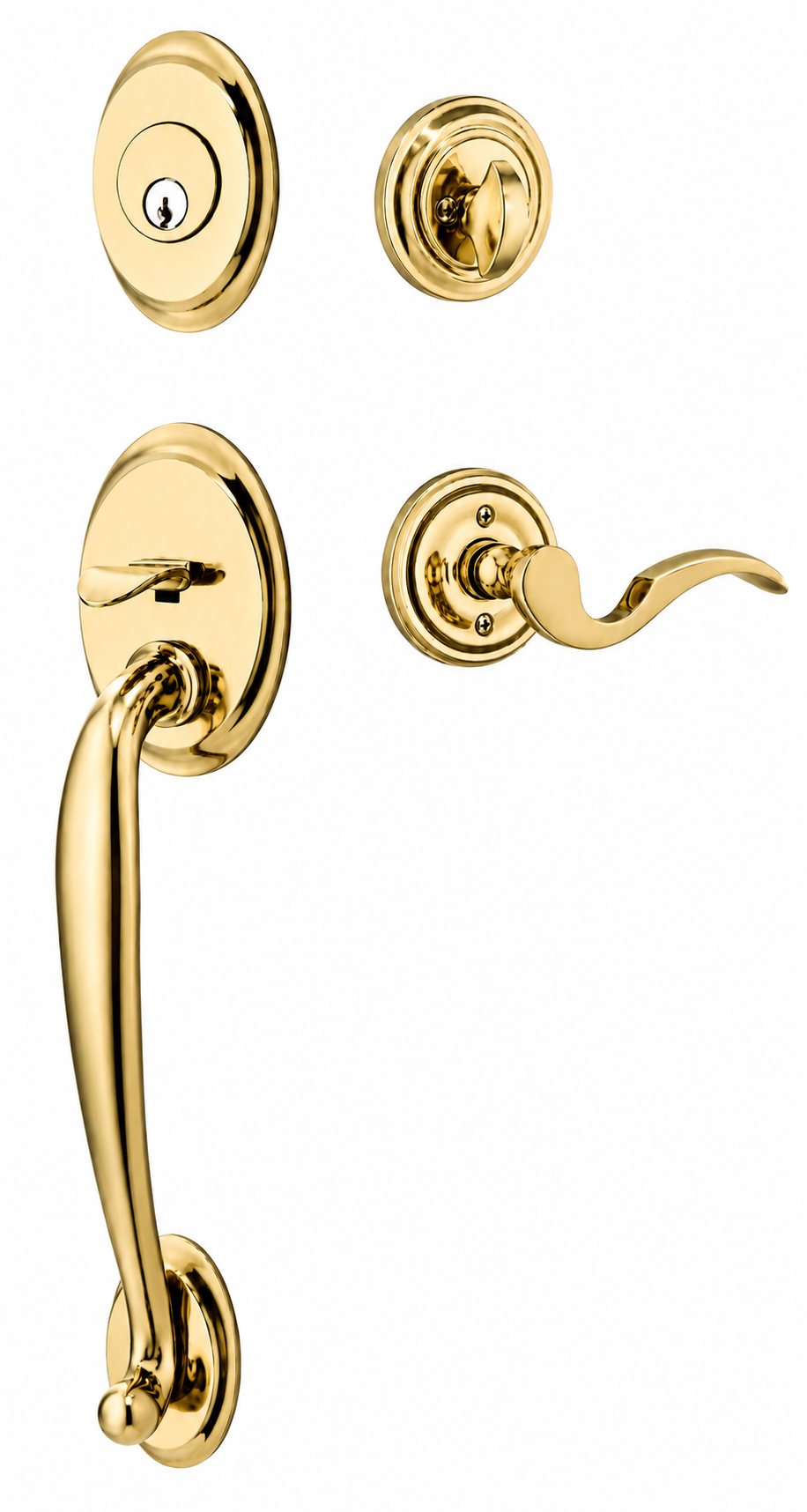 Emtek Saratoga Entrance Handleset